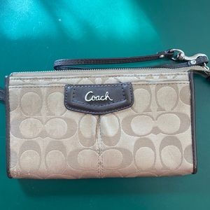 Coach wristlet